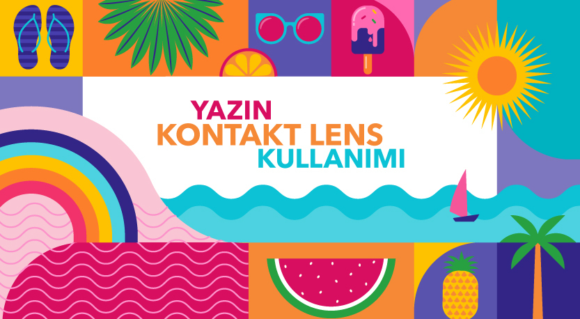 Yazın Kontakt Lens Kullanımı