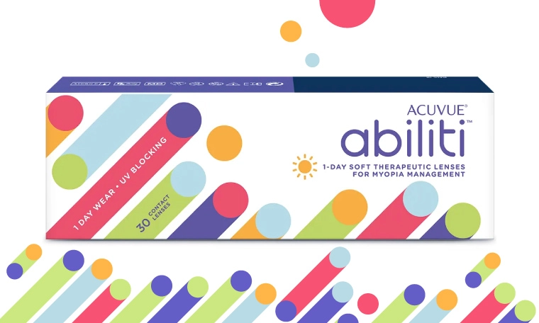 ACUVUE® Abiliti™ 1-Day (Çocuklar İçin)