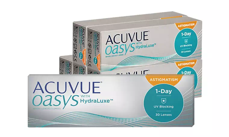 Acuvue OASYS ® 1-Day For Astigmatism Kombi Set 6 Kutu  lens