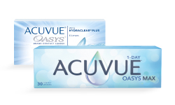 Acuvue Oasys + Acuvue Oasys Max 1-Day İkisi Bir Arada Set lens fiyatı
