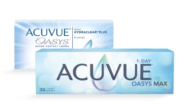 Acuvue Oasys + Acuvue Oasys Max 1-Day İkisi Bir Arada Set