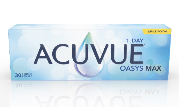 Acuvue Oasys Max 1-Day Multifocal lens