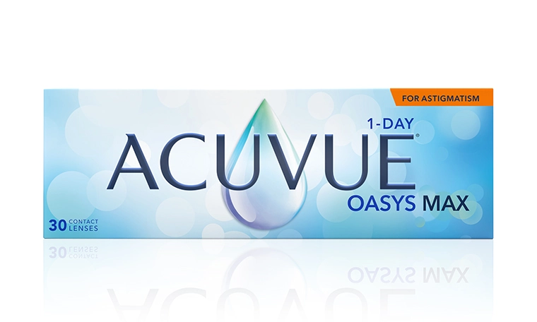 Acuvue Oasys Max 1-Day for Astigmatism lens