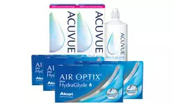 Air Optix Plus HydraGlyde® Kombi Set 4 Kutu Air Optix Plus HydraGlyde® Kombi Set 4 Kutu