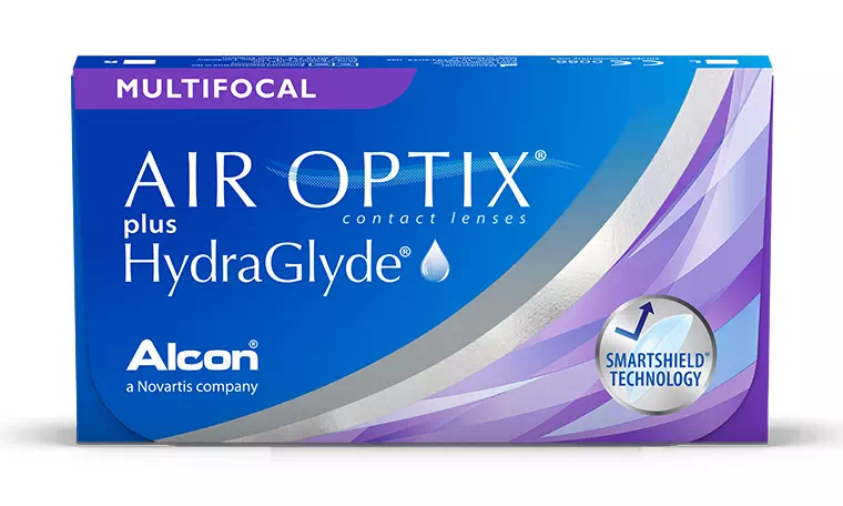 Air Optix Plus HydraGlyde Multifocal lens
