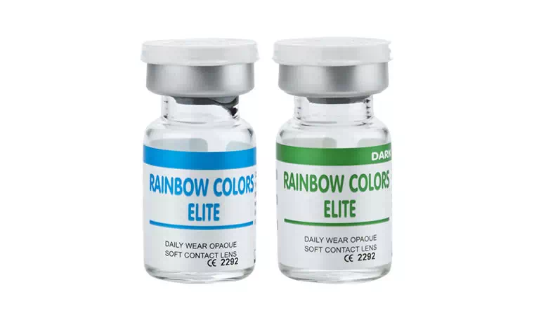 Rainbow Color Elite Numarasız lens