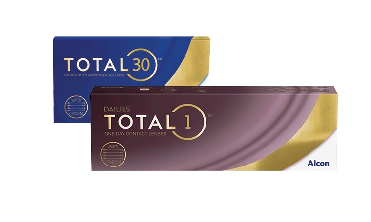 Total 30 ve Dailies Total 1 İkisi Bir Arada Set lens 