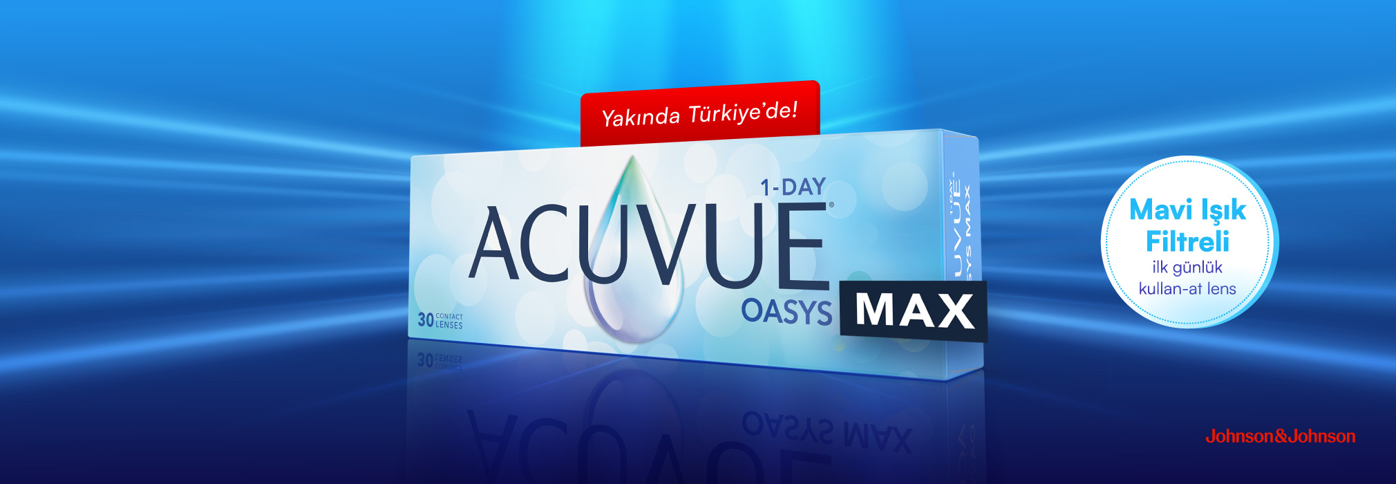 Acuvue Oasys Max 1-Day Yakında Türkiye'de